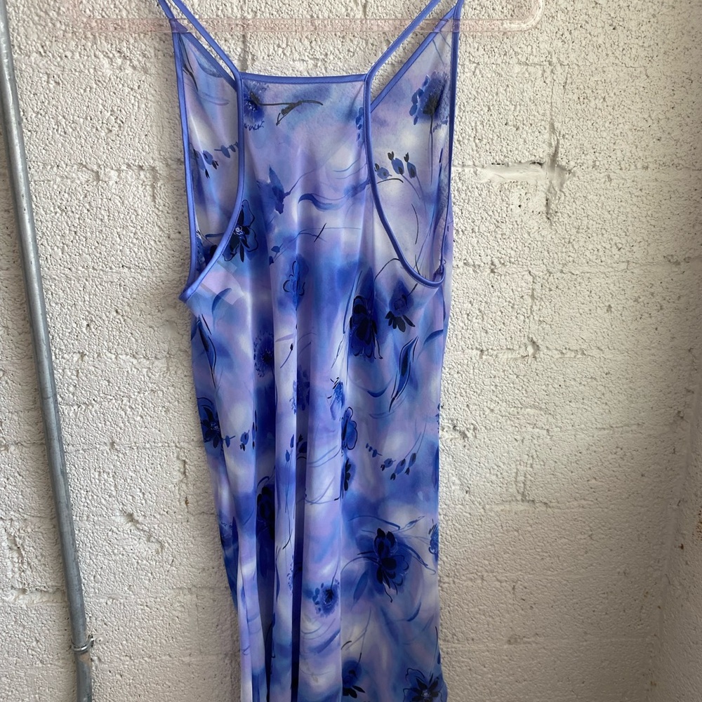 Slip night gown also can be worn as a dress it’s see thru available long also - Picture 3 of 6